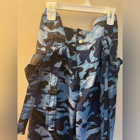Balera Blue Camouflage Pop Star Pants - Picture 3 of 7